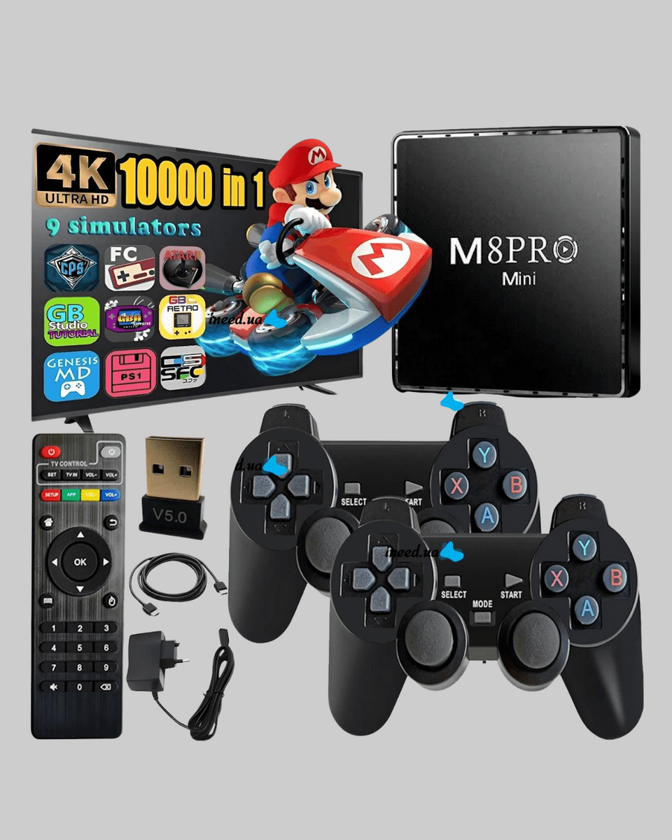 M8Pro Mini 2 Android 12 64 GB TV Box – 10K Ultra HD Görüntü & Oyun Keyfi
