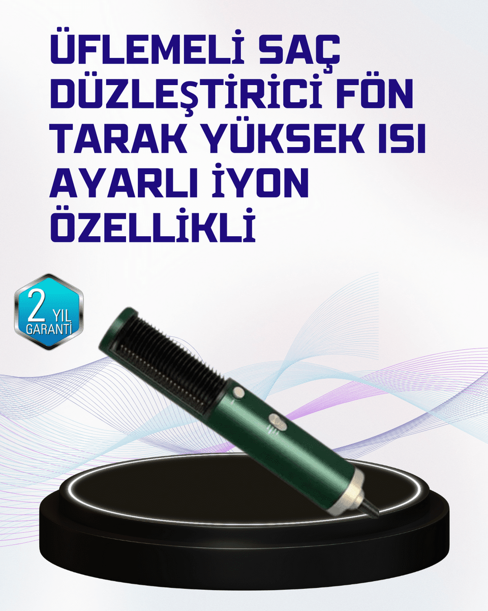 Profesyonel Saç Şekillendirme Cihazı – 140°F-400°F Isı Aralığı