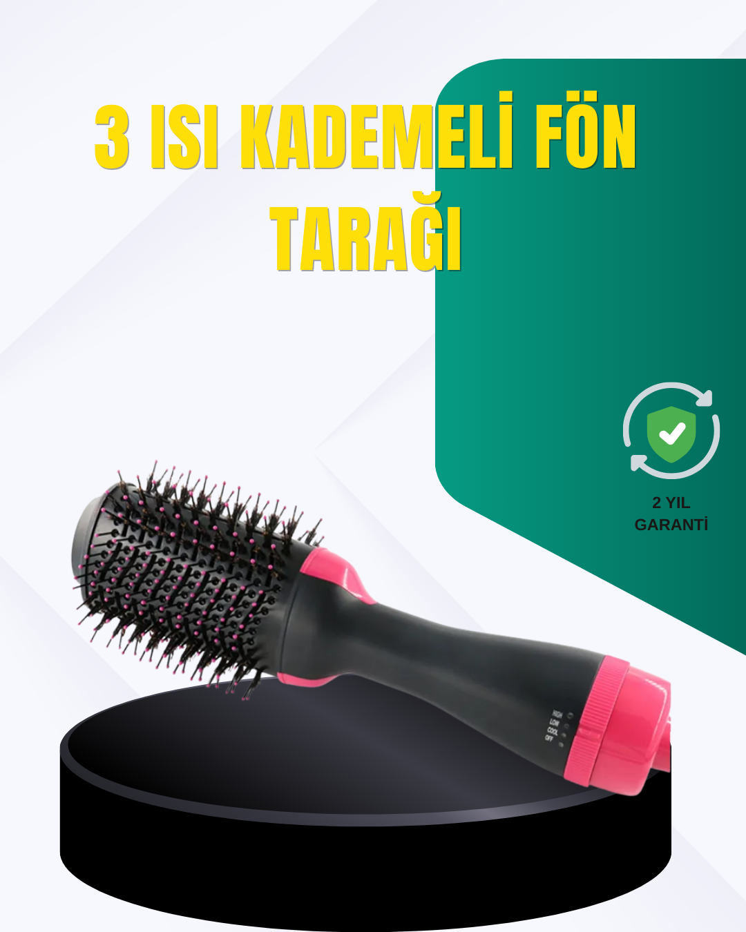Kuaför Kalitesinde Ev Tipi Saç Kurutma ve Şekillendirme