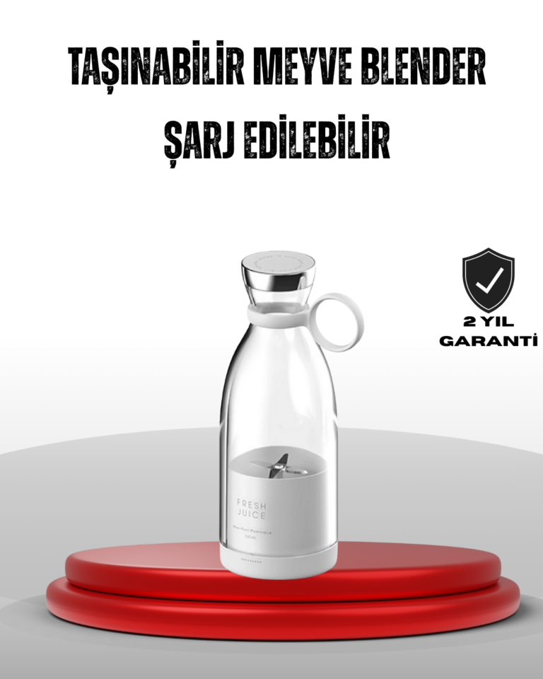Taşınabilir USB Şarjlı Taze Meyve Suyu Blender