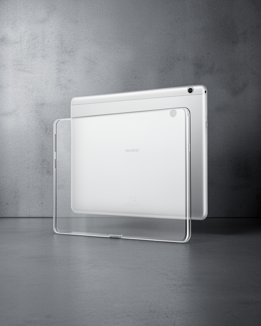 Huawei Mediapad T5 10 Kılıf Tablet Şeffaf Silikon