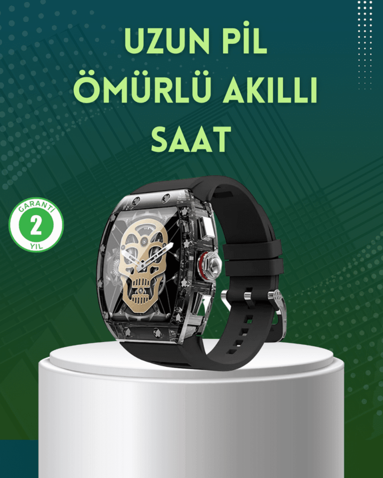 Bluetooth Arama Destekli Akıllı Saat Çok Fonksiyonlu