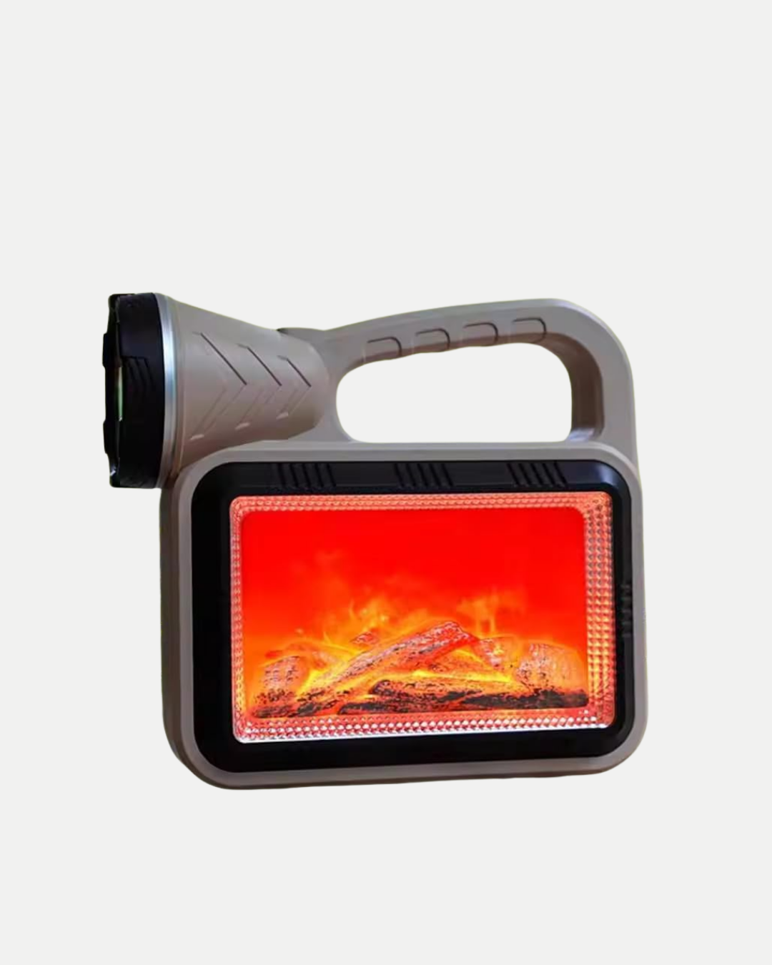 Alev Efektli Solar Lamba COB Işıklı Taşınabilir Bahçe Kamp Aydınlatma