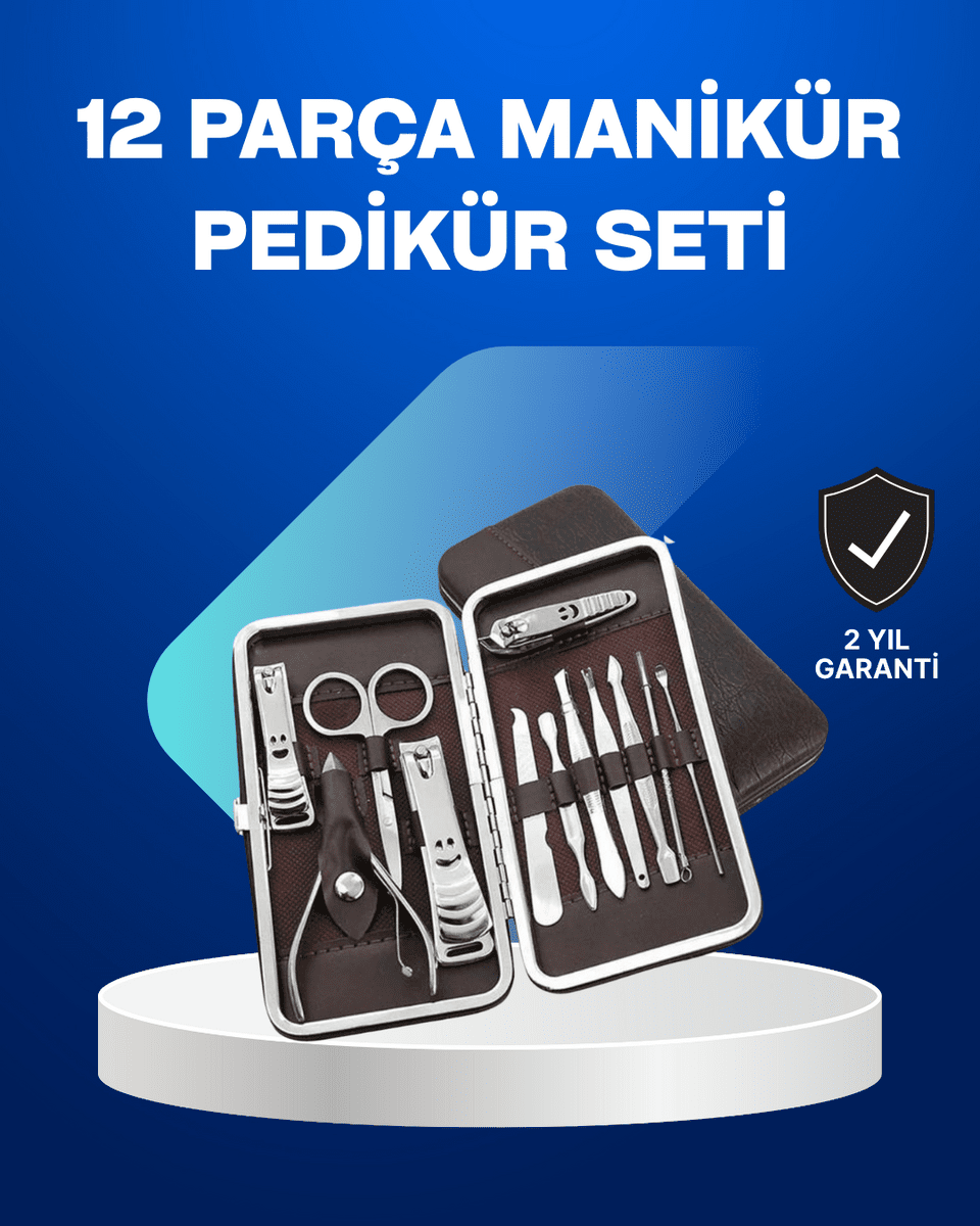 Tüm İhtiyaçlara Uygun Taşınabilir Manikür & Pedikür Seti