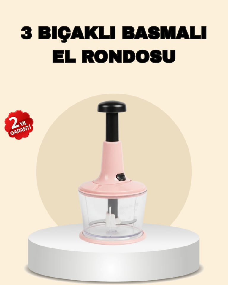 Basmalı Manuel Rondo Hızlı ve Zahmetsiz Doğrama