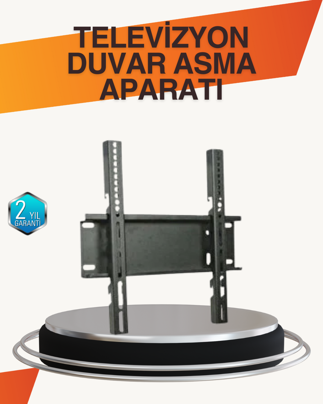 Universal TV Askı Braketi 32-42 İnç Kolay Montaj Yüksek Taşıma Kapasitesi