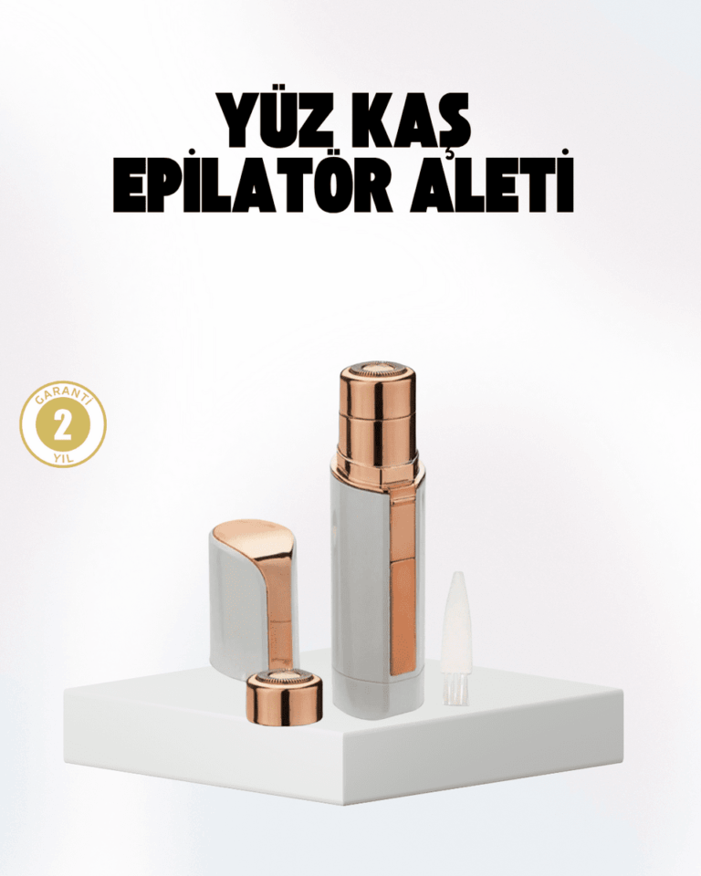 Hassas Ciltler İçin Yüz Epilatörü – Kaş ve Bıyık