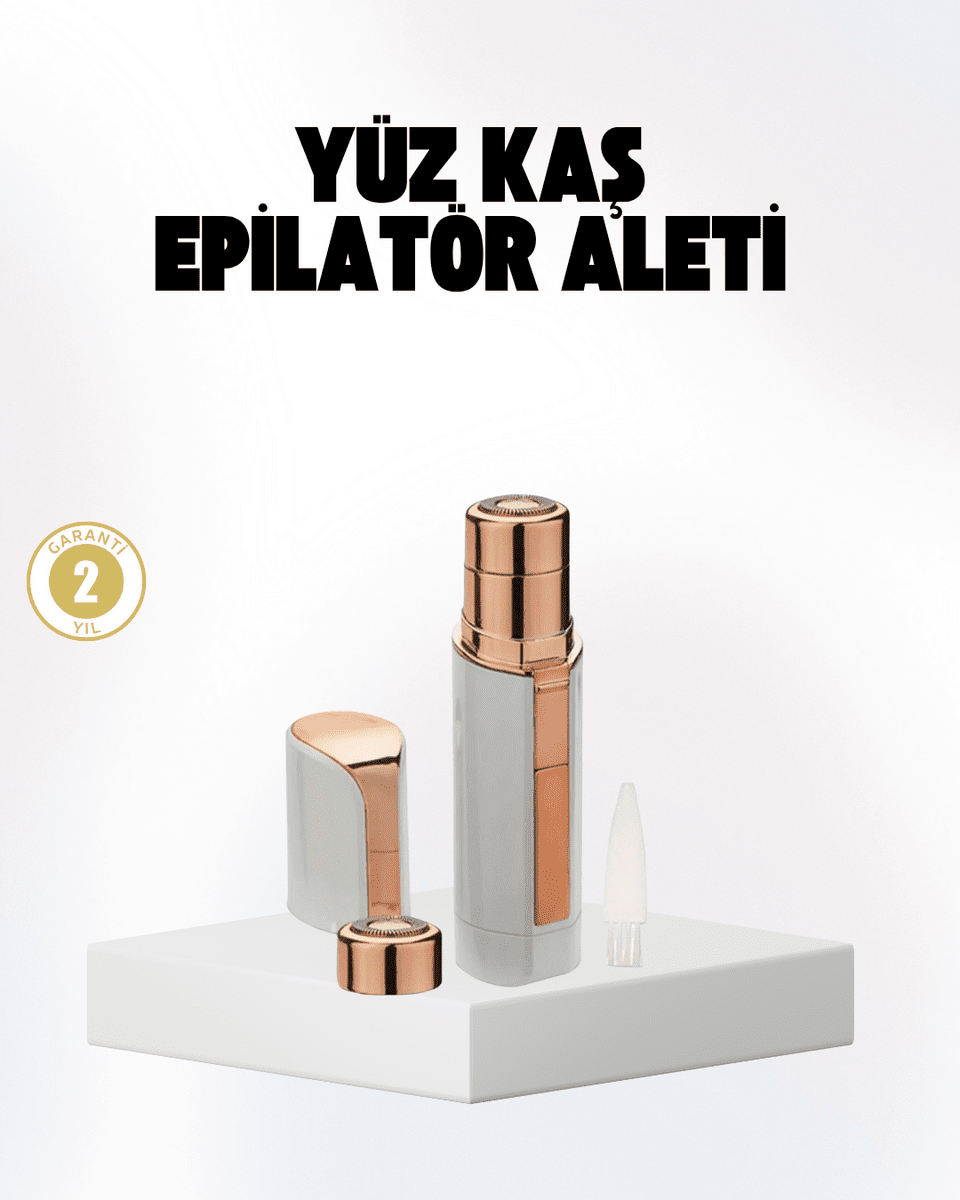 Hassas Ciltler İçin Yüz Epilatörü – Kaş ve Bıyık