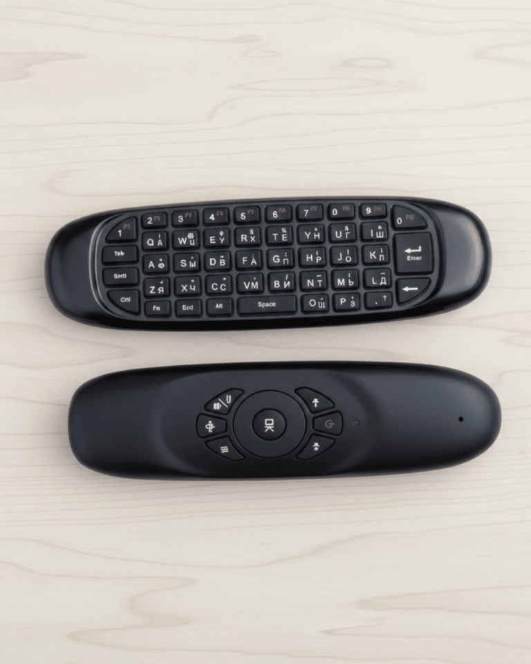 Kablosuz Air Mouse Mini Klavye Çok Fonksiyonlu