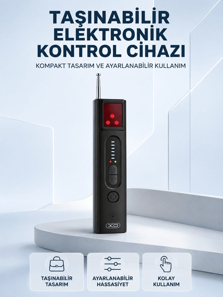 Taşınabilir Elektronik Kontrol Cihazı Ayarlanabilir Hassasiyetli
