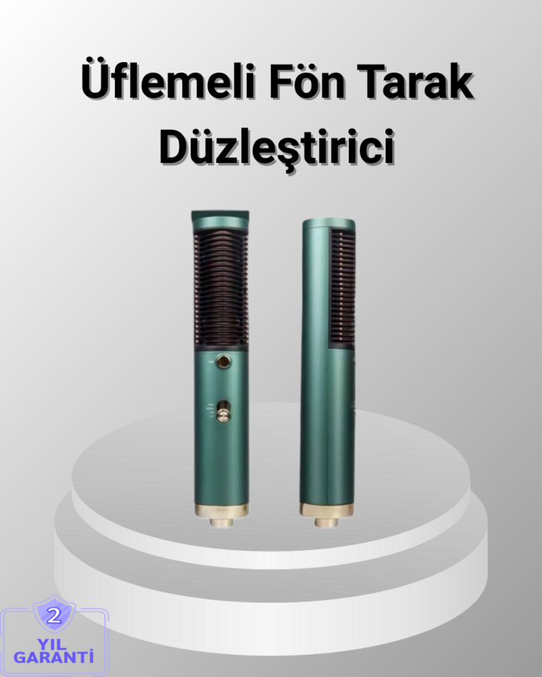 200°C Seramik Plakalı Saç Düzleştirici – Elektriklenme Önleyici İyon Teknolojisi
