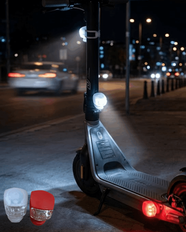 Bisiklet Emniyet Lambası 2li Set Güçlü LED Çakar Işık