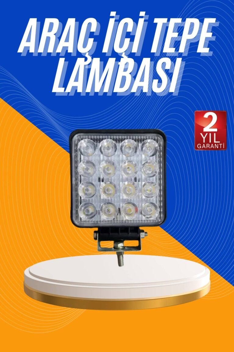 Tepe Lambası Araç Sis Lambası Led Işık Tüm Cihazlara Uyumlu
