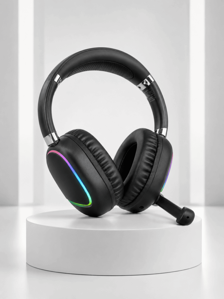 RGB SİYAH KULAKLIK MAX-17