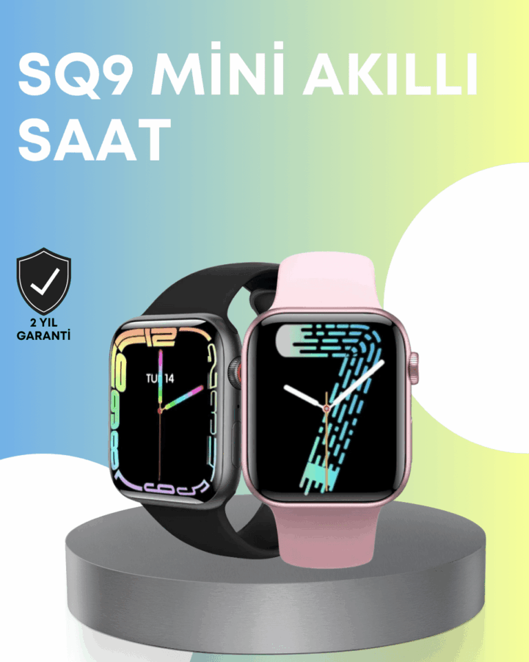 AMOLED Ekranlı Akıllı Saat Bluetooth Aramalı IP67 Suya Dayanıklı