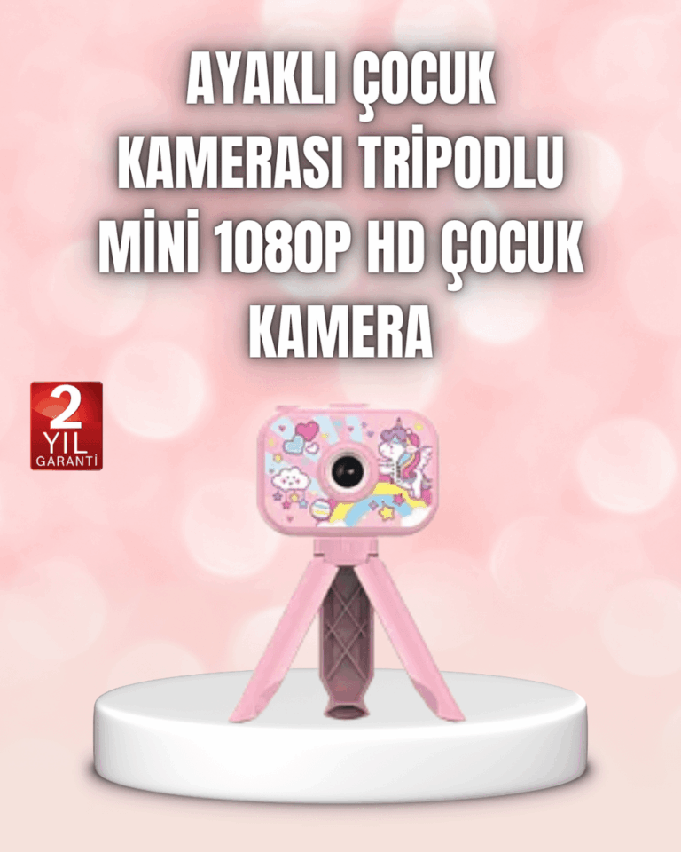 Eğitici ve Eğlenceli Çocuk Kamerası – Video, Oyun, Müzik Hepsi Bir Arada