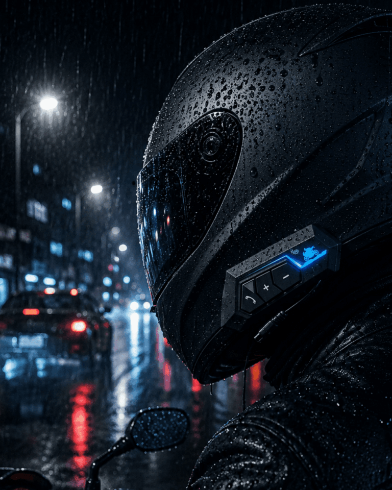 Kablosuz Motosiklet Kask Kulaklığı Bluetooth Mikrofonlu Sürüş Sistemi
