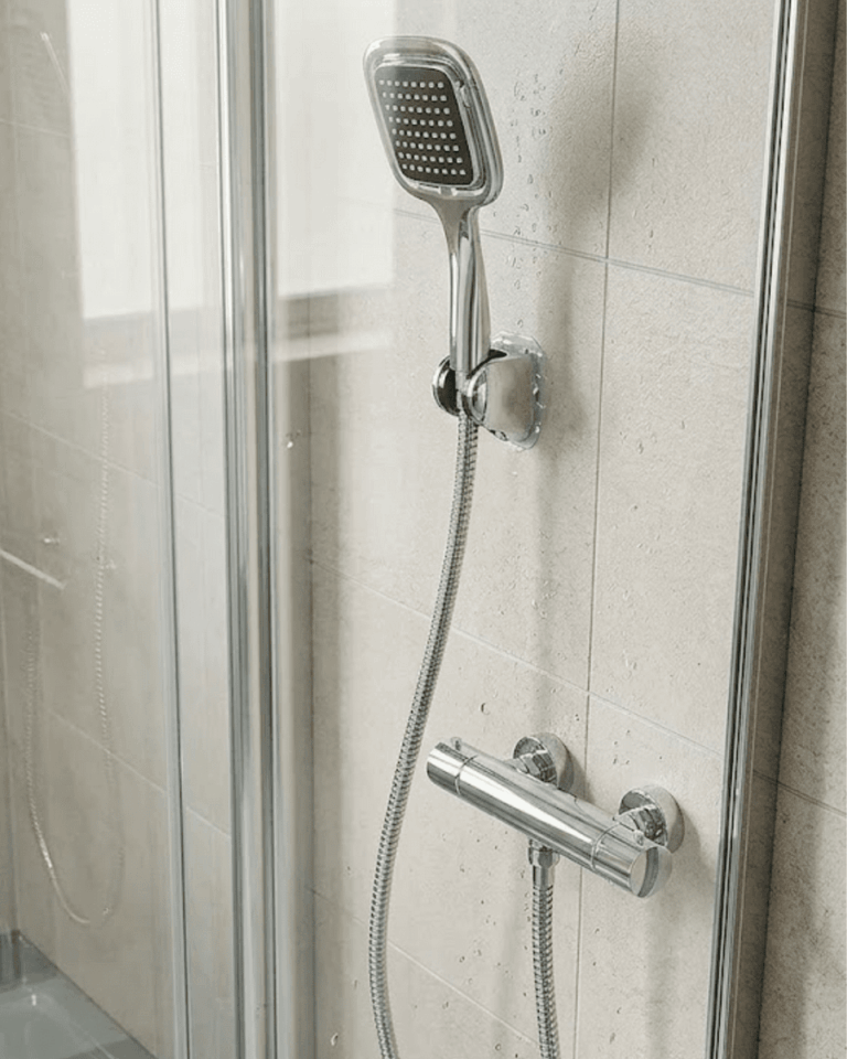 Siyah Duş Başlığı Seti Spiral Hortumlu El Duşu ve Duvar Askısı Banyo Seti