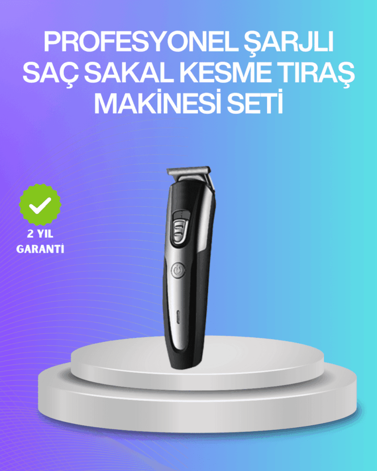 Kablosuz Saç Sakal Kesme Makinesi Kuaför Tipi Hassas Kesim