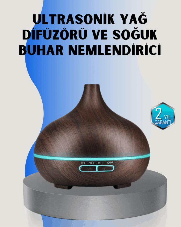Ev ve Ofis İçin Sessiz Ultrasonik Hava Nemlendirici