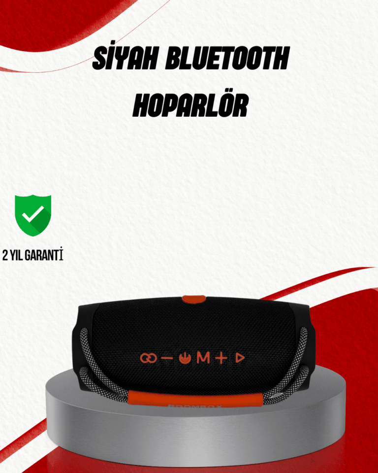 RGB LED Taşınabilir Kablosuz Hoparlör