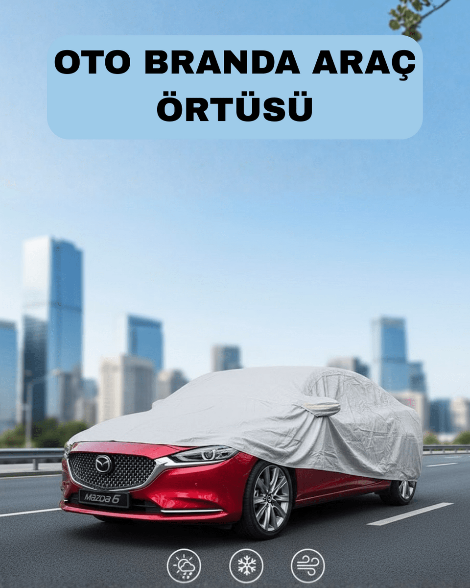 Corolla Auris Yaris Focus Fiesta Civic Uyumlu Oto Brandası Dış Mekan Dayanıklı