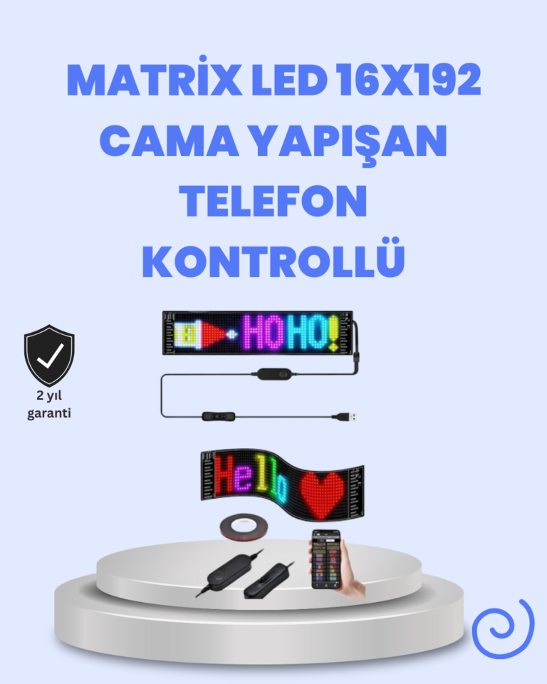 Taşınabilir Programlanabilir LED Işıklı Tabela IP65 Suya Dayanıklı Esnek Ekran Paneli