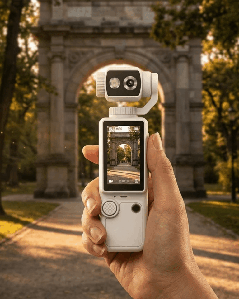 4K Çekim Yapabilen El Kamerası Otomatik Odaklama ve Çok Fonksiyonlu Video Kayıt