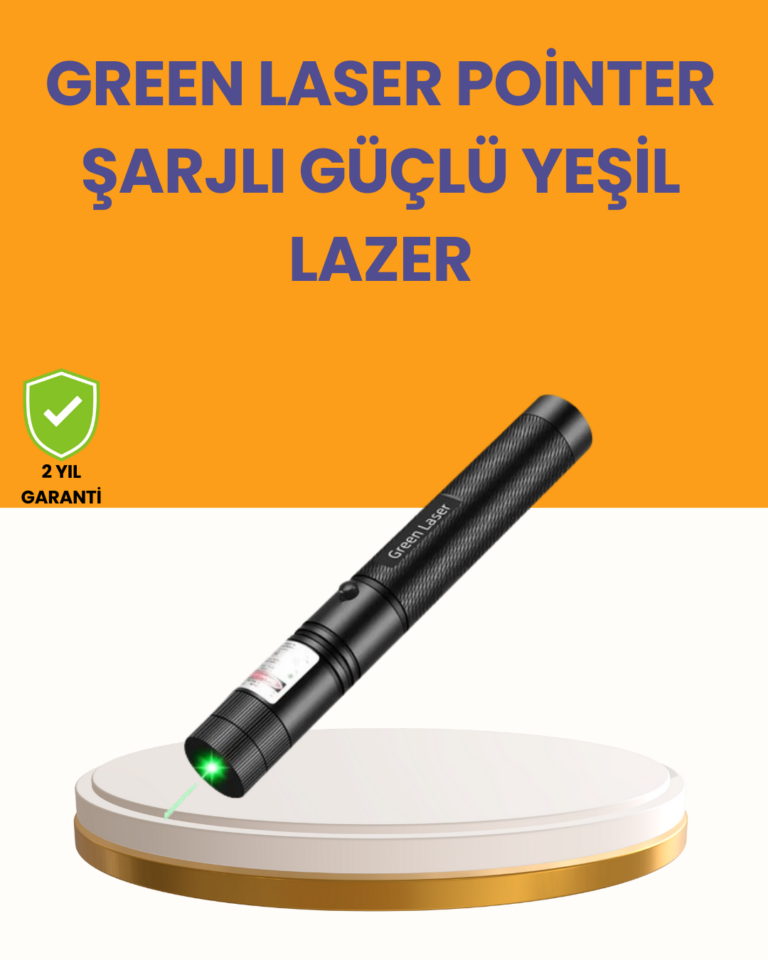 5000mW Yeşil Lazer Pointer Profesyonel Uzun Menzilli