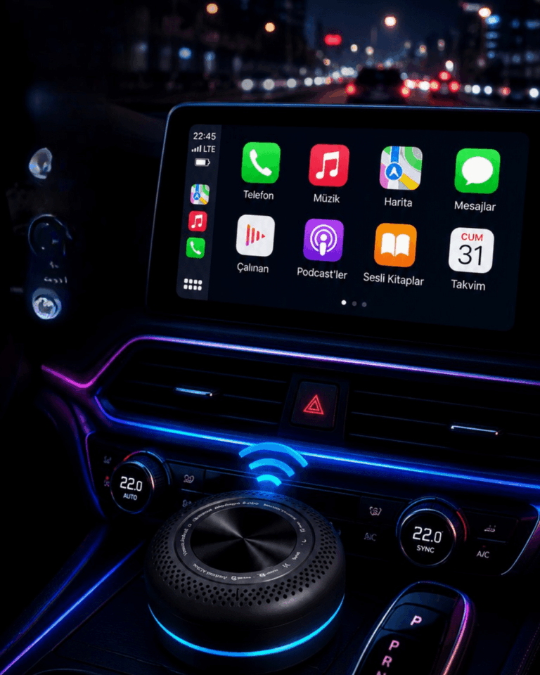 HDMI Çıkışlı CarPlay Box Akıllı TV Dönüştürücü 4GB 64GB Android Sistem