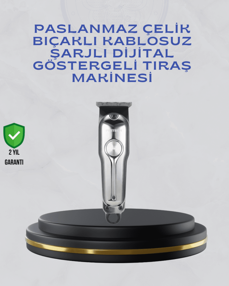 Profesyonel Erkek Saç Kesme Makinesi – Dayanıklı ve Yüksek Performanslı