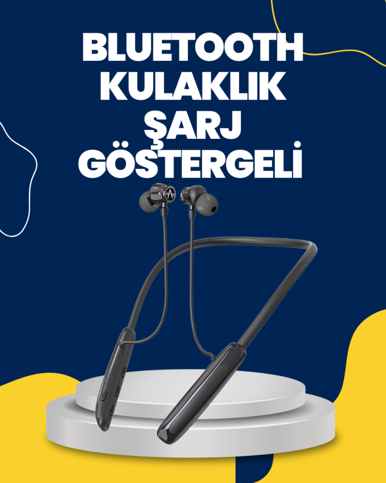 Uzun Süreli Kullanım Boyun Askılı Kablosuz Kulaklık – Hızlı Şarj, Ergonomik Tasarım