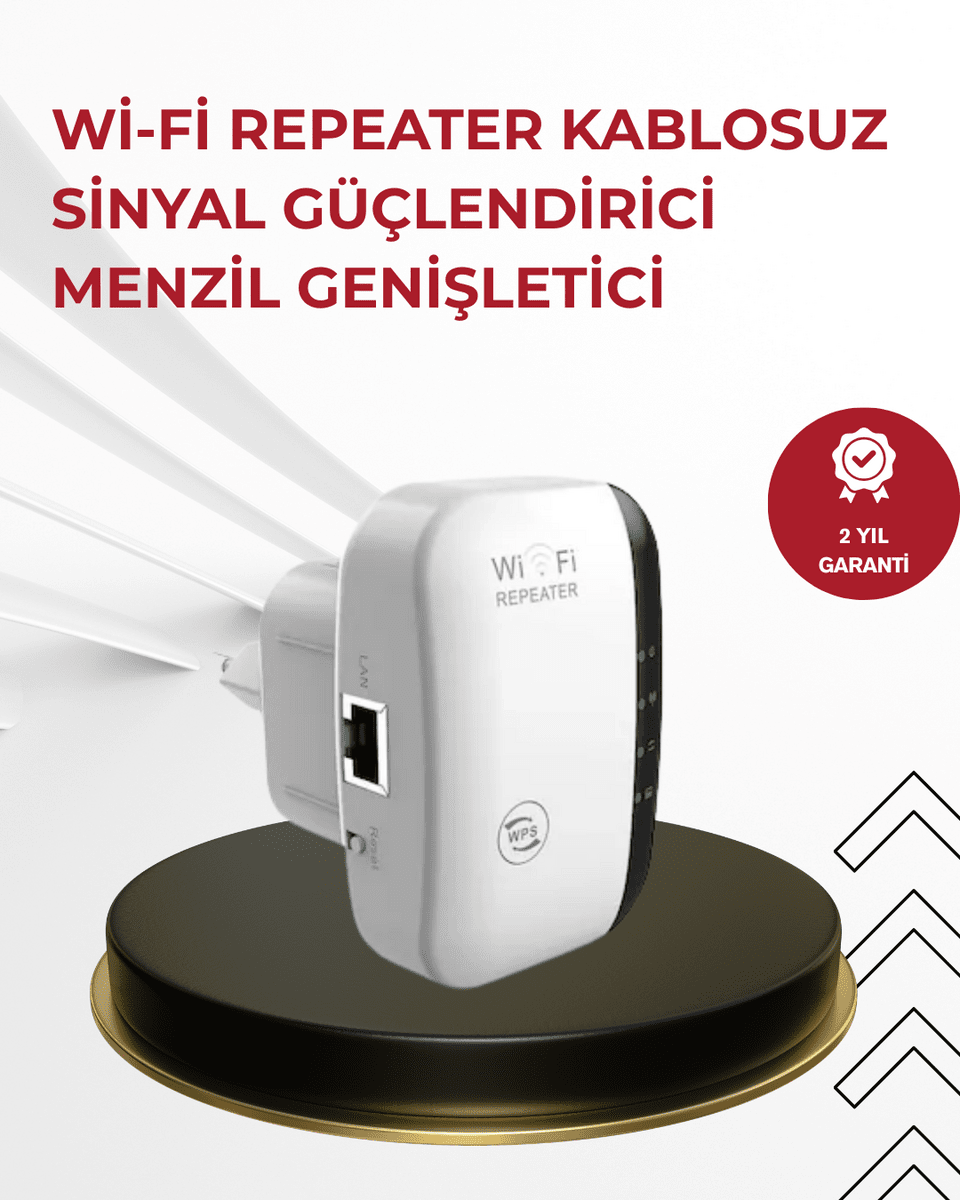 Wireless-N 300 Mbps WiFi Booster – Modem Router AP Sinyal Amplifikatör
