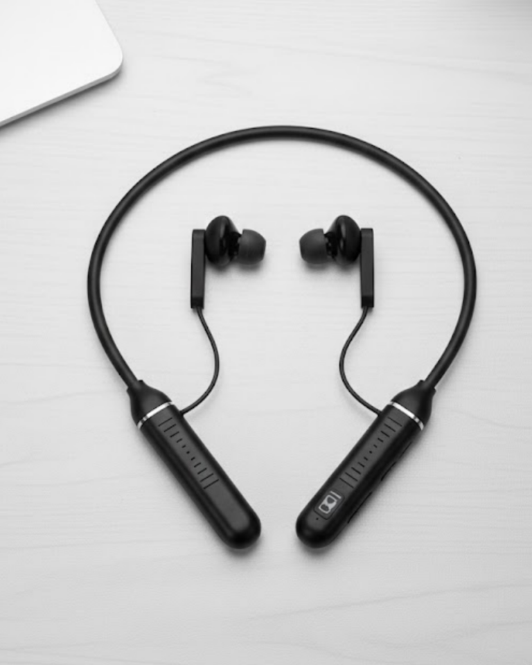 Spor ve Günlük Kullanıma Uygun Kablosuz Boyun Tipi Bluetooth Kulaklık