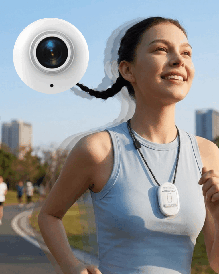 Manyetik Sabitlemeli 4K Spor Kamera Geniş Açı Lens ve Mobil Bağlantı Özellikli