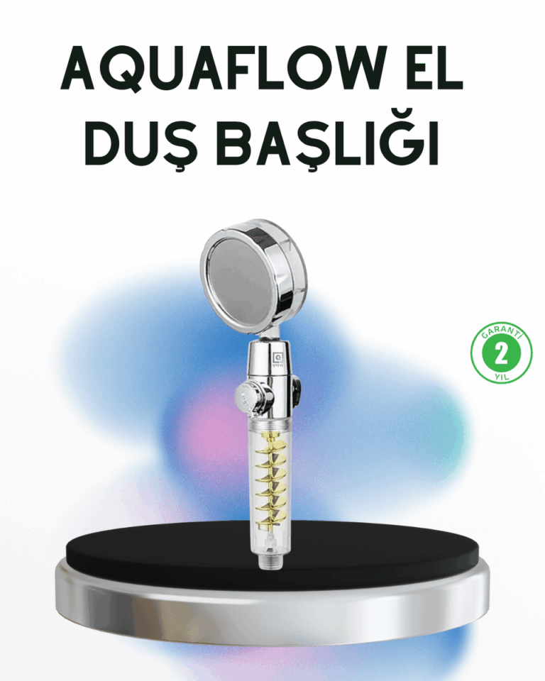 Start Stop Kontrollü El Duşu – Basınçlı, Su Tasarruflu, Sağanak Yağmur Deneyimi