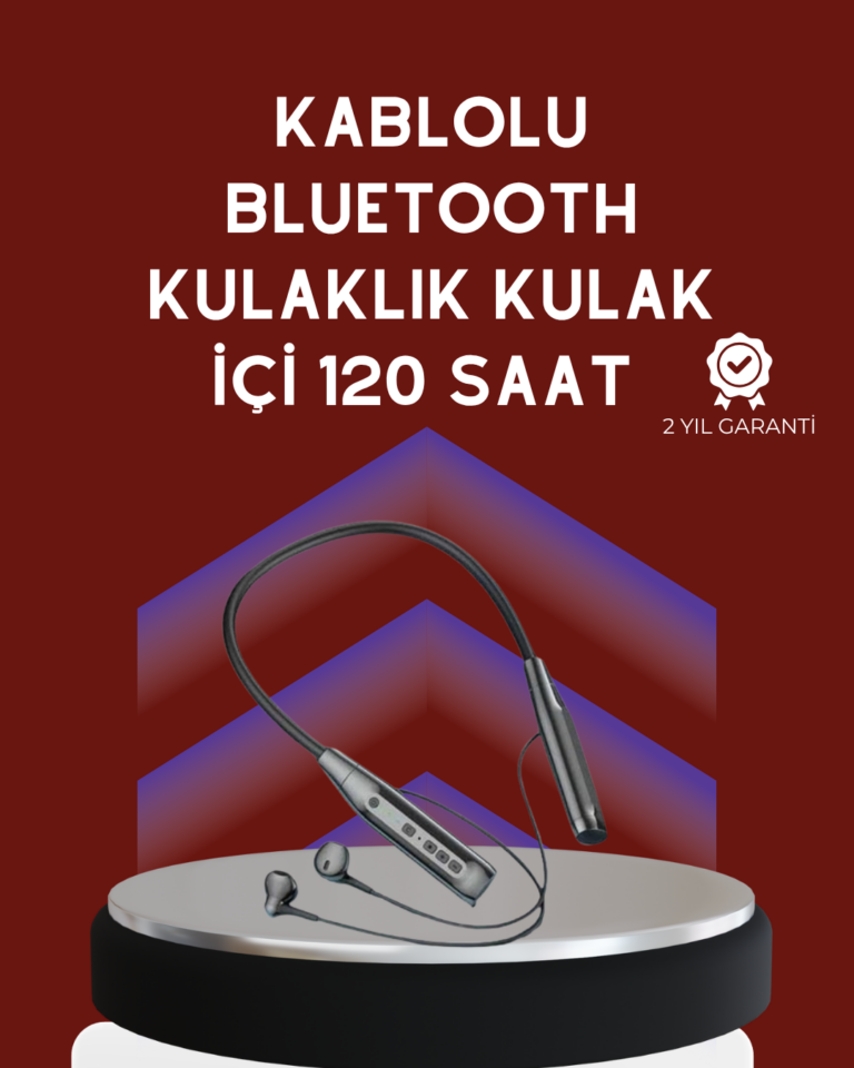 Kablosuz Bluetooth Kulaklık – Net Ses Kalitesi, Dokunmatik Tuş, Gürültü Azaltıcı Mikrofon
