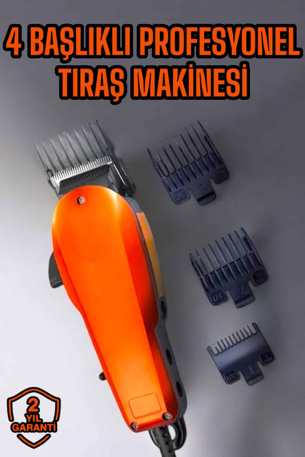 Tıraş Makinesi Uzun Ömürlü Paslanmaz Çelik Bıçaklı USB Şarj Girişli