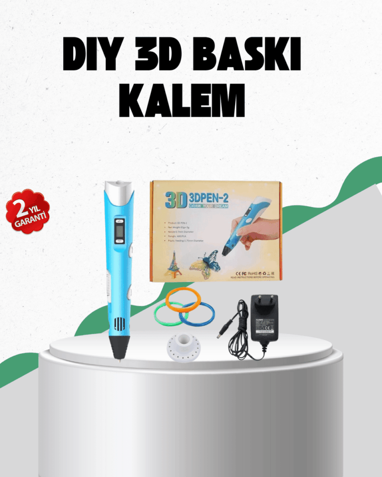 Profesyonel ve Hobi İçin 3D Modelleme Kalemi