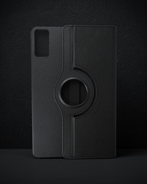 Xiaomi Redmi Pad Se Kılıf 360 Tablet Deri Kılıf - Siyah