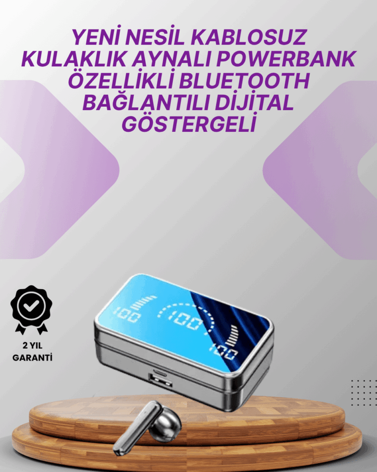 S20 Kablosuz Kulaklık – 360° Surround Stereo Ses Sistemi ile Derin Ses Deneyimi