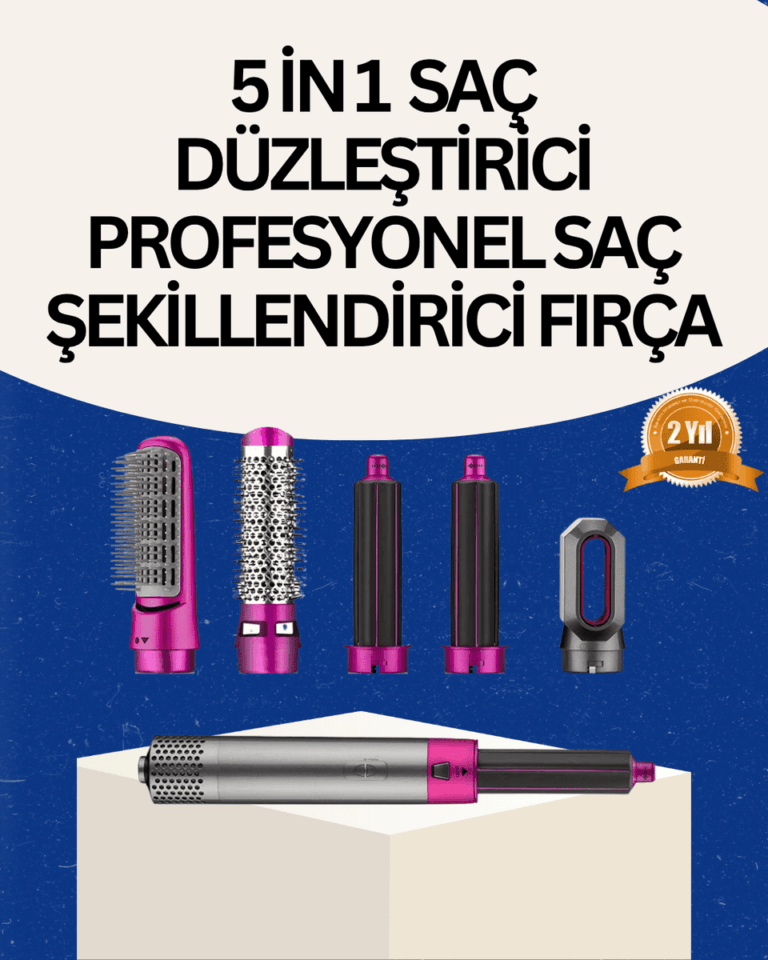 Seyahat Boyu Taşınabilir Profesyonel Saç Şekillendirici Set