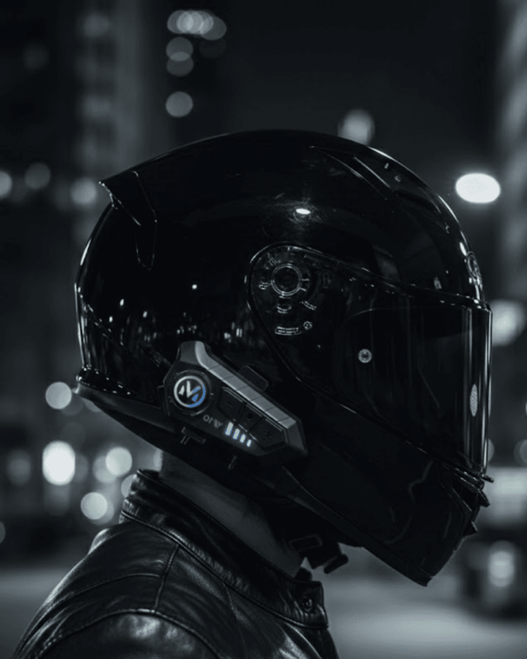 Bluetooth 5.3 Kask İçi Intercom Kulaklık 1000 m Mesafe 1000 mAh