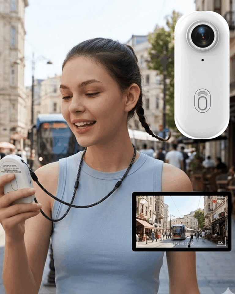 Su Altı Çekim Yapabilen Mini Kamera 30 Metre Waterproof WiFi Bağlantılı