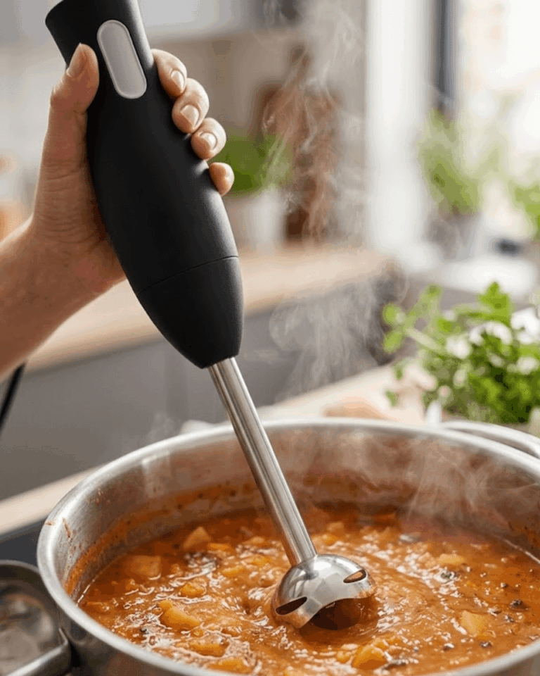 Metal Ayaklı El Blenderı Ergonomik Tasarım Güvenli Kullanım