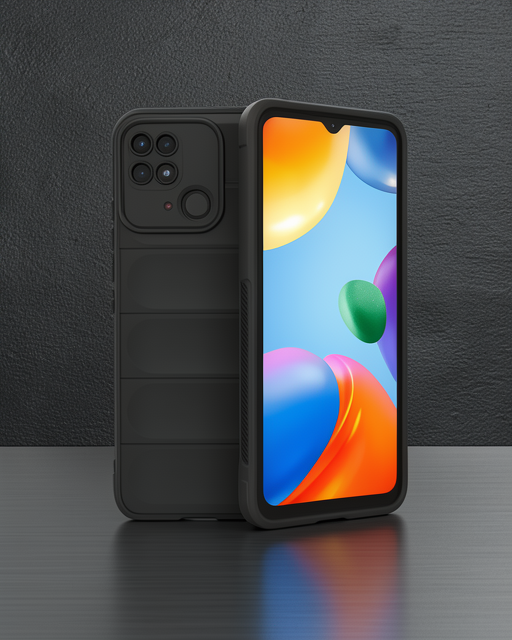Xiaomi Redmi 10c Kılıf Optimum Silikon - Siyah