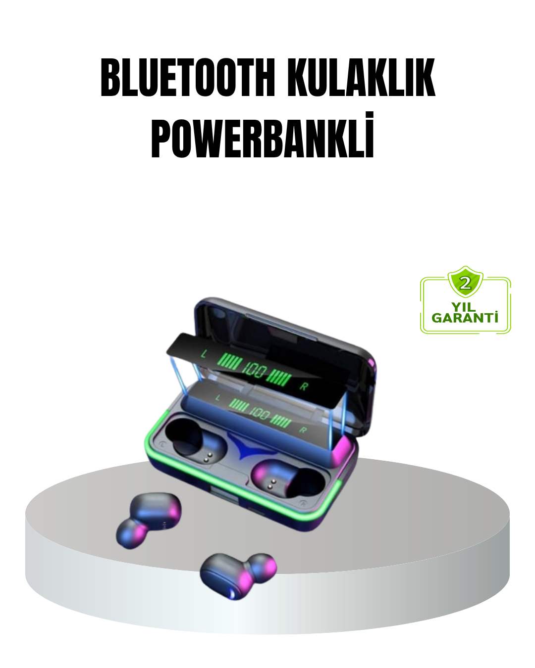 E10 Powerbank Bluetooth Kulaklık – Düşük Gecikmeli Oyun ve Müzik Deneyimi