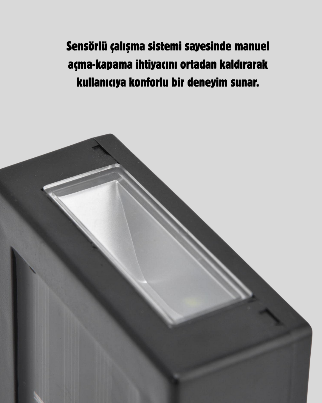 6 LED Güneş Enerjili Sensörlü Lamba – Akıllı Işık Sensörlü, Enerji Tasarruflu Bahçe Aydınlatma