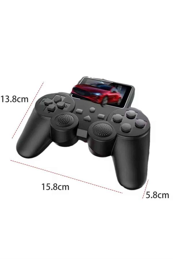 2.4 İnç Ekran 520 Oyunlu Retro Temalı Kablosuz Oyun Kolu El Atarisi