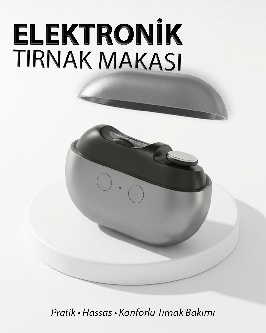 Şarjlı Elektrikli M7 Tırnak Makası Otomatik Tırnak Kesici ve Törpü